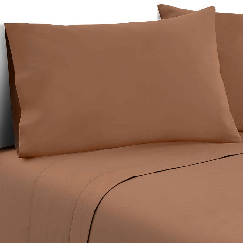 Sheet Set Luxury Microfibre Classic Chocolate