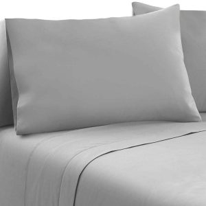 Sheet Set Luxury Microfibre Classic Grey