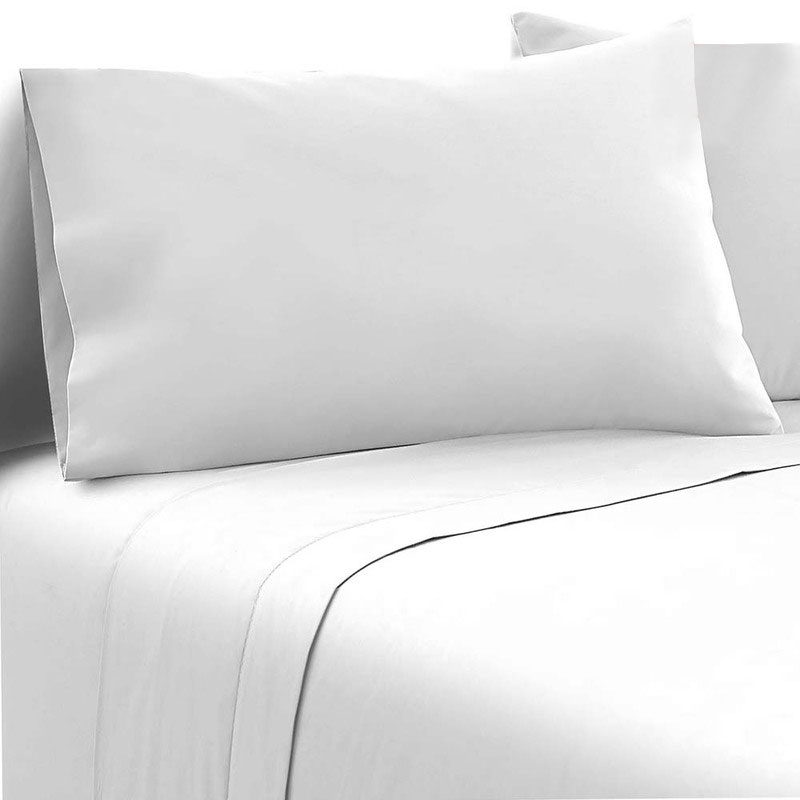 Sheet Set Luxury Microfibre Classic White