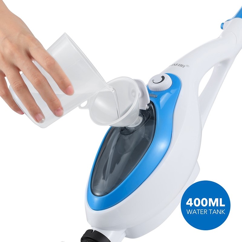 Steam Mop 1500w 400ml 13 in 1 Blue - Image 12