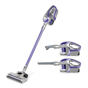 Vacuum Cleaner 150W Stick Cordless Bagless Purple & Grey