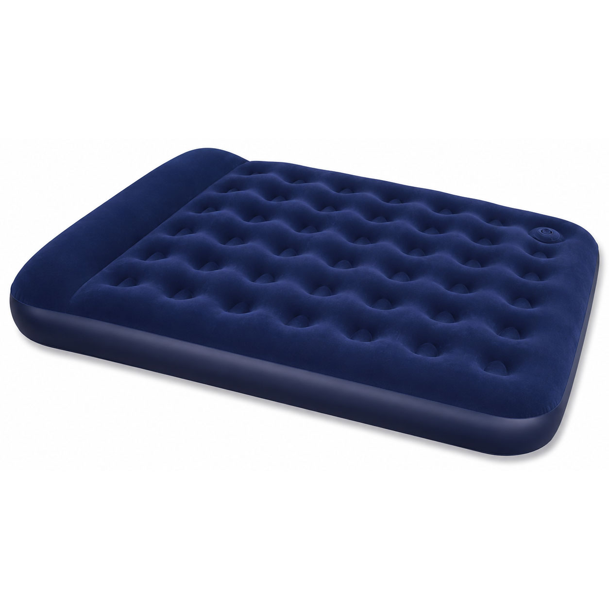 Air Bed 28cm with Built-in Foot Pump Queen
