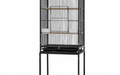 136cm Bird Cage Black