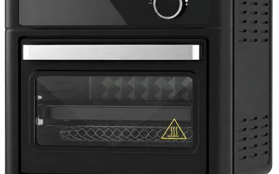 15L Air Fryer Oven 1200W Black