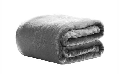 Blanket Faux Mink Grey