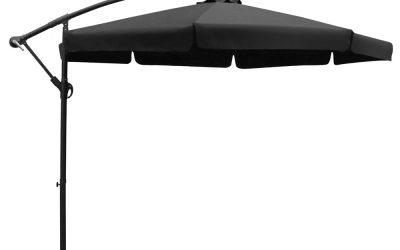 3m Cantilever Umbrella Alpha Black