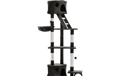 Cat Kitten Toy 260cm Scratching Tree Grey