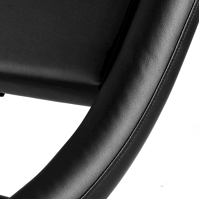 Leather Bed Frame Flio Black - Image 5