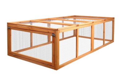 Rabbit Bunny Chicken Chook Coop House 180cm