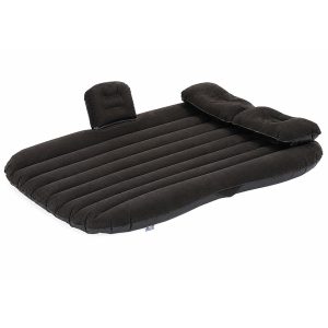 SUV Car Air Mattress Double Inflatable Camping Bed with Electric Pump Black