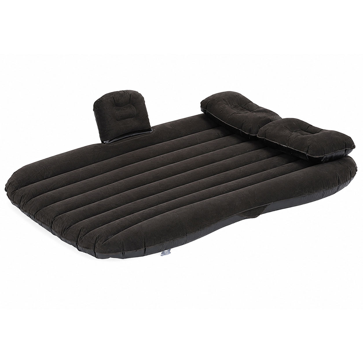 SUV Car Air Mattress Double Inflatable Camping Bed with Electric Pump Black