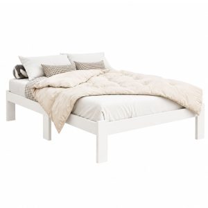 Timber Bed Frame Jade White